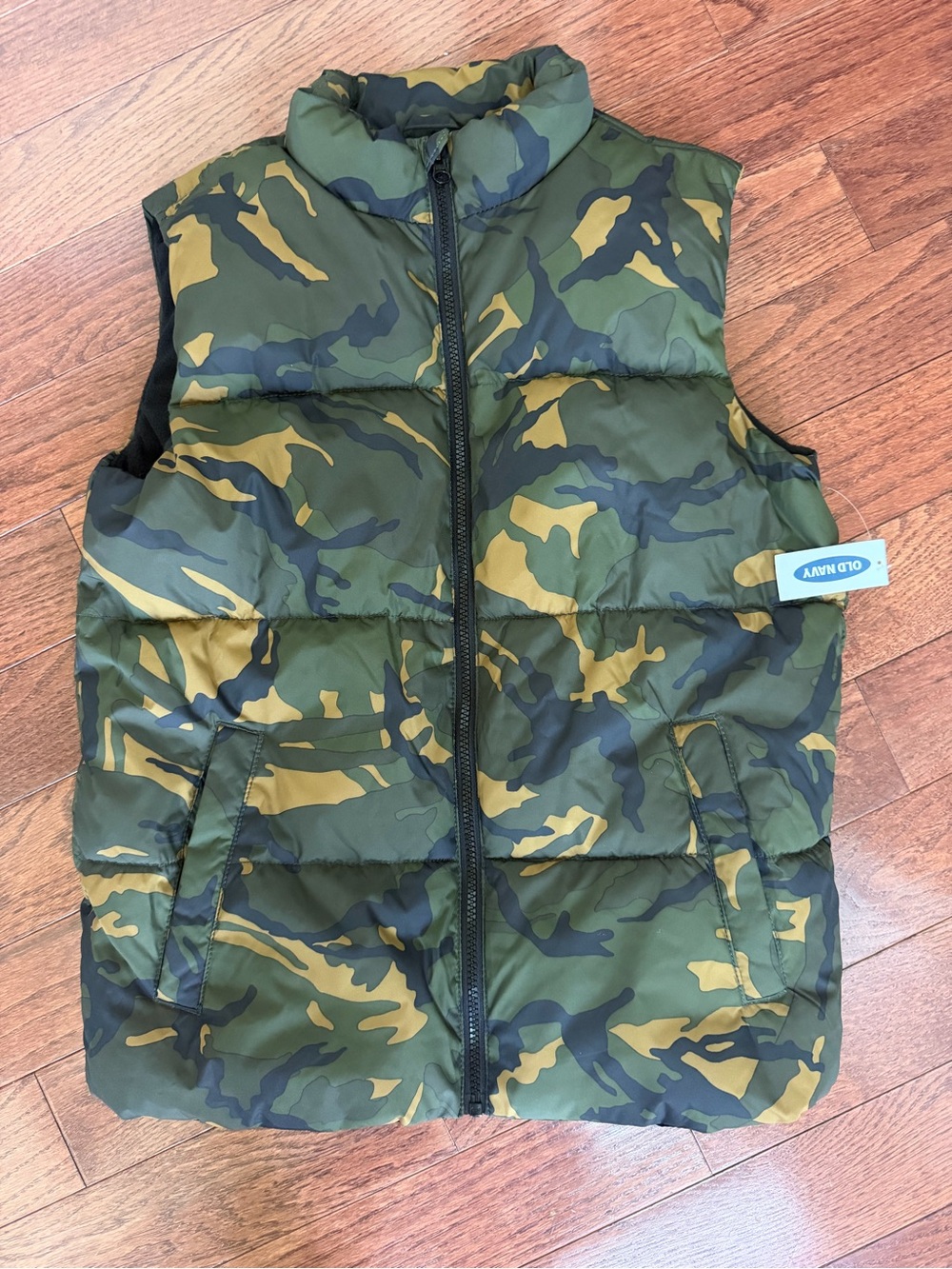 Old Navy Boys Camouflage Green Jacket